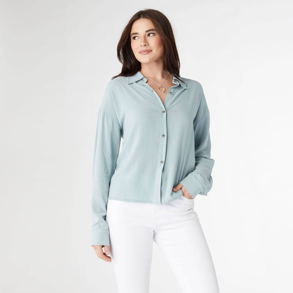 Sirine Soft Button Down Top