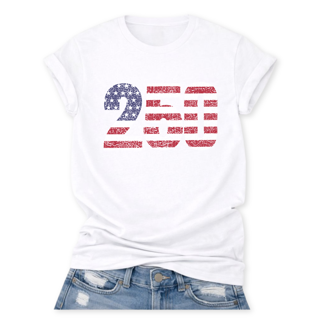 250 American Flag 4th of July Graphic Tee | Summer 2026