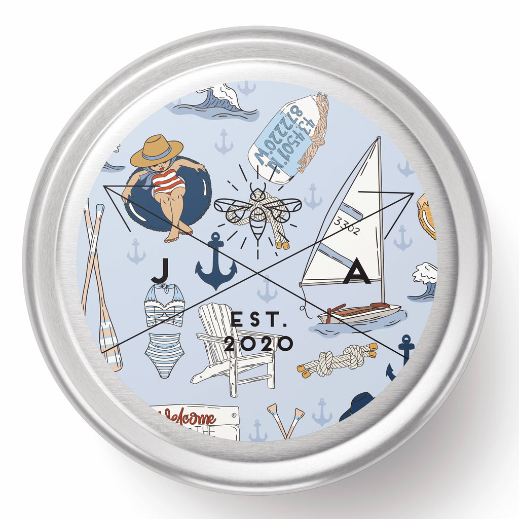 The Lake House Wooden Wick 11 oz Tin Candle
