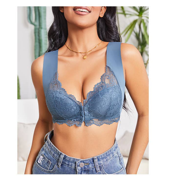 Back Push-Up Push-Up Bra With Front Buckle