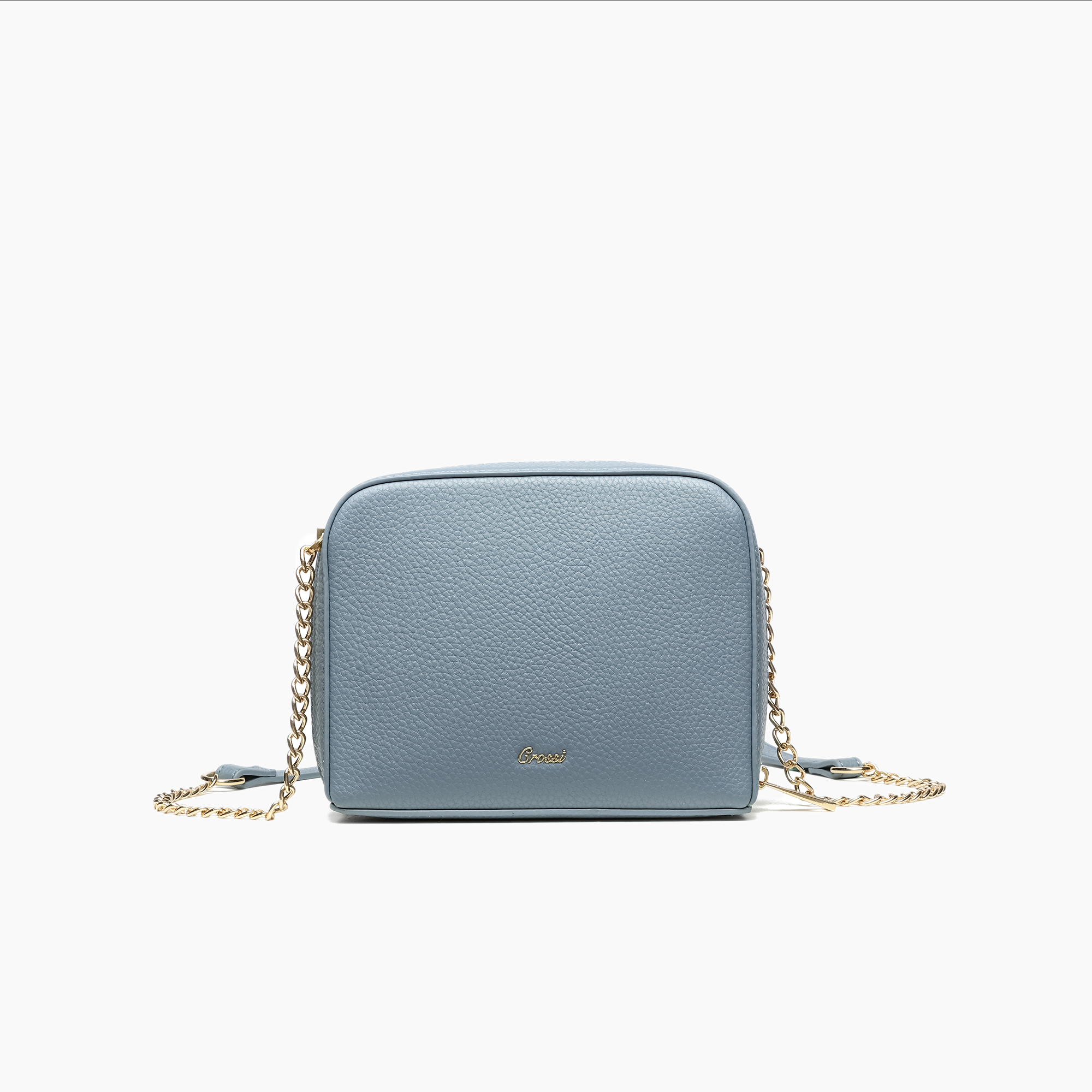 Women's Vegan Leather Long Strap Chloe Bow Mini Crossbody