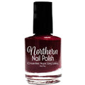 Old Mission ~ Nail Polish Wine Red Creme Toxin Free Vegan Eco