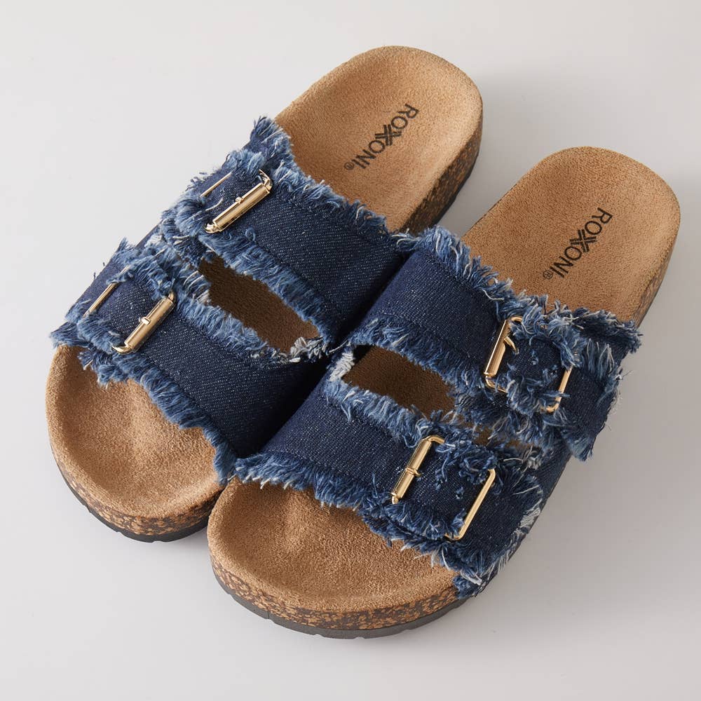Roxoni Denim Sandals