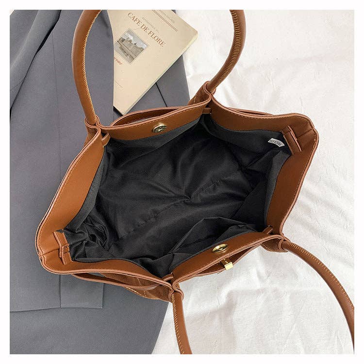 Elegant Quilted Large Capacity Tote Bag 8PU6BBG17