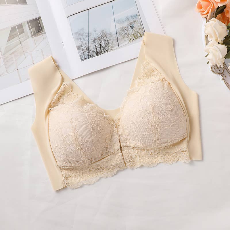 Back Push-Up Push-Up Bra With Front Buckle