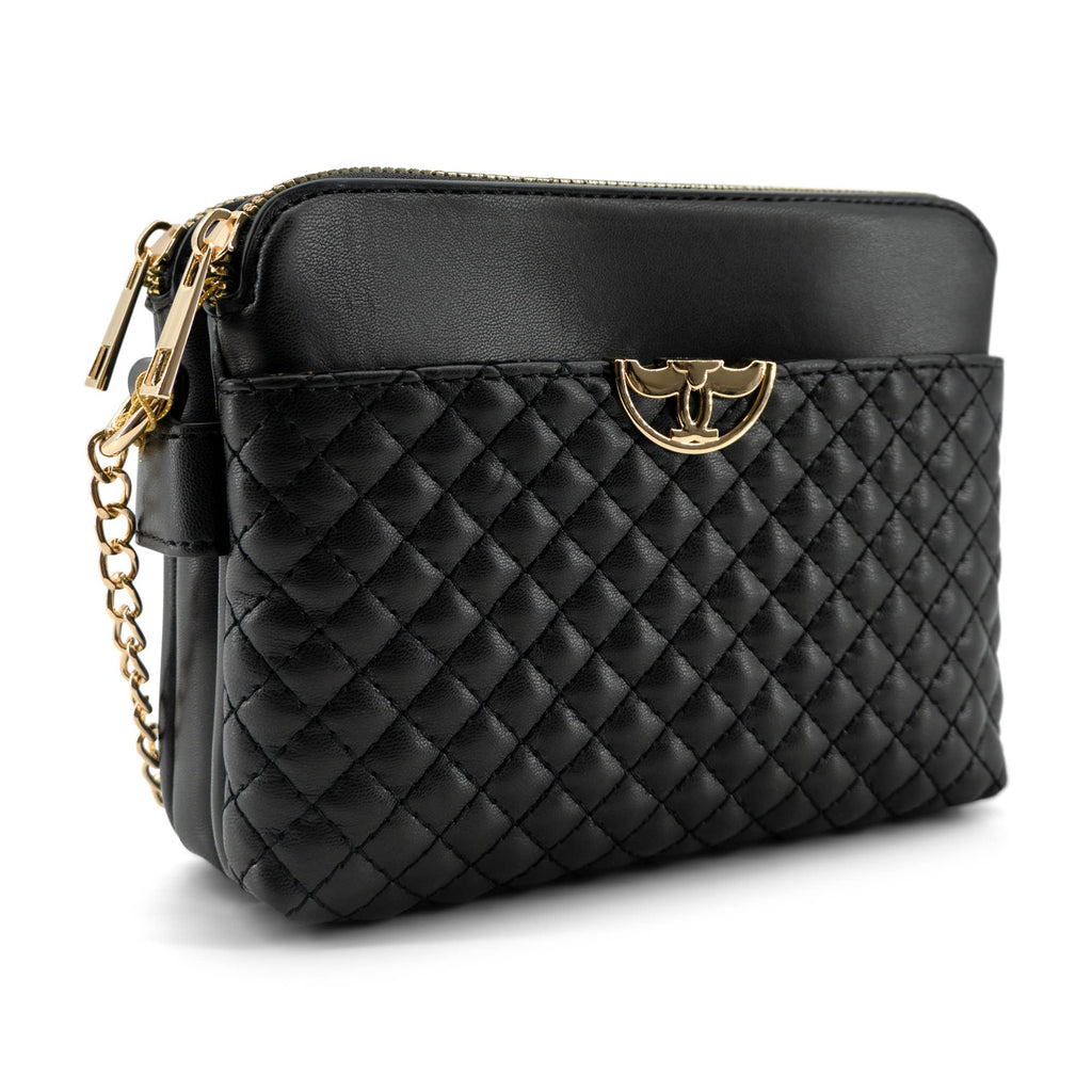 Elara Elegant Quilted Crossbody Women's Purse