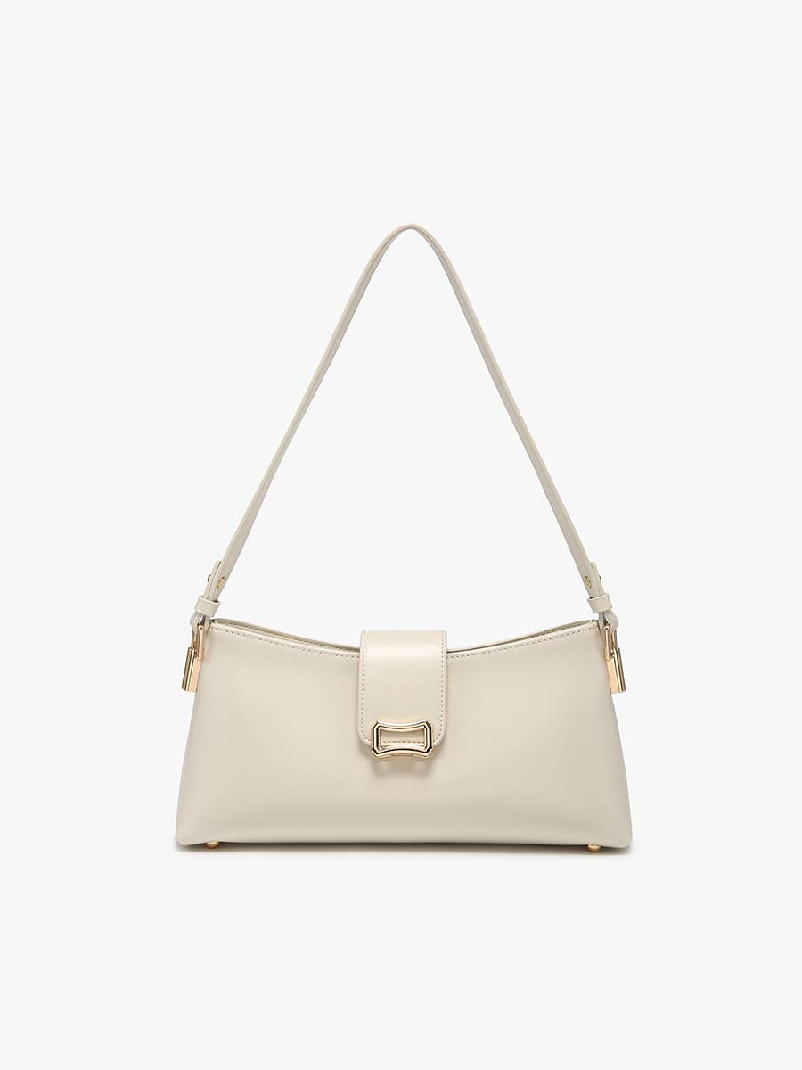 JN2832 Caracas Shoulder Bag w/ Flapover Snap Closure