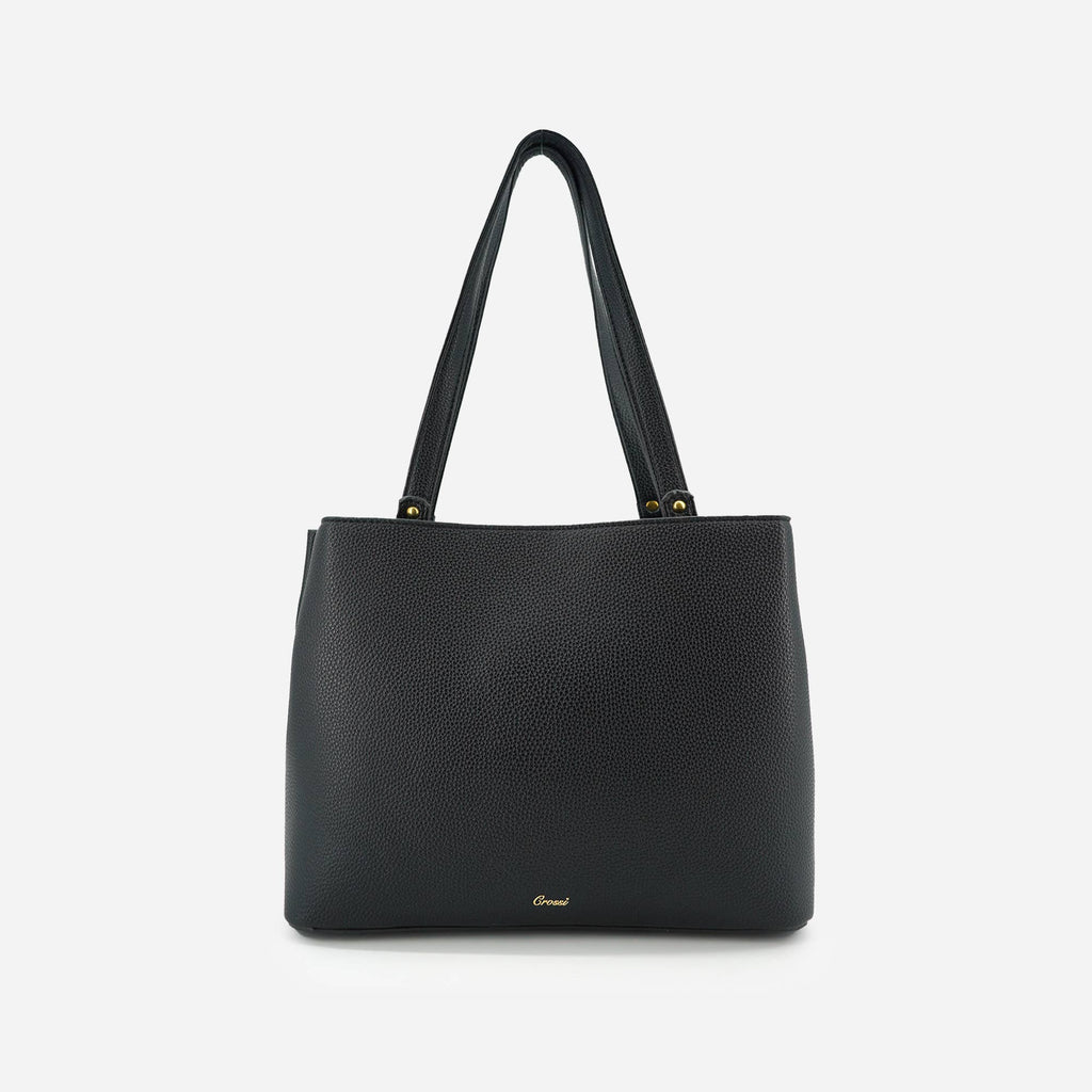 Velvet Knot Quilted Shoulder Women's Tote Bag