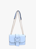 PP2030 Phoebe Buckle Crossbody Bag w/ Chain
