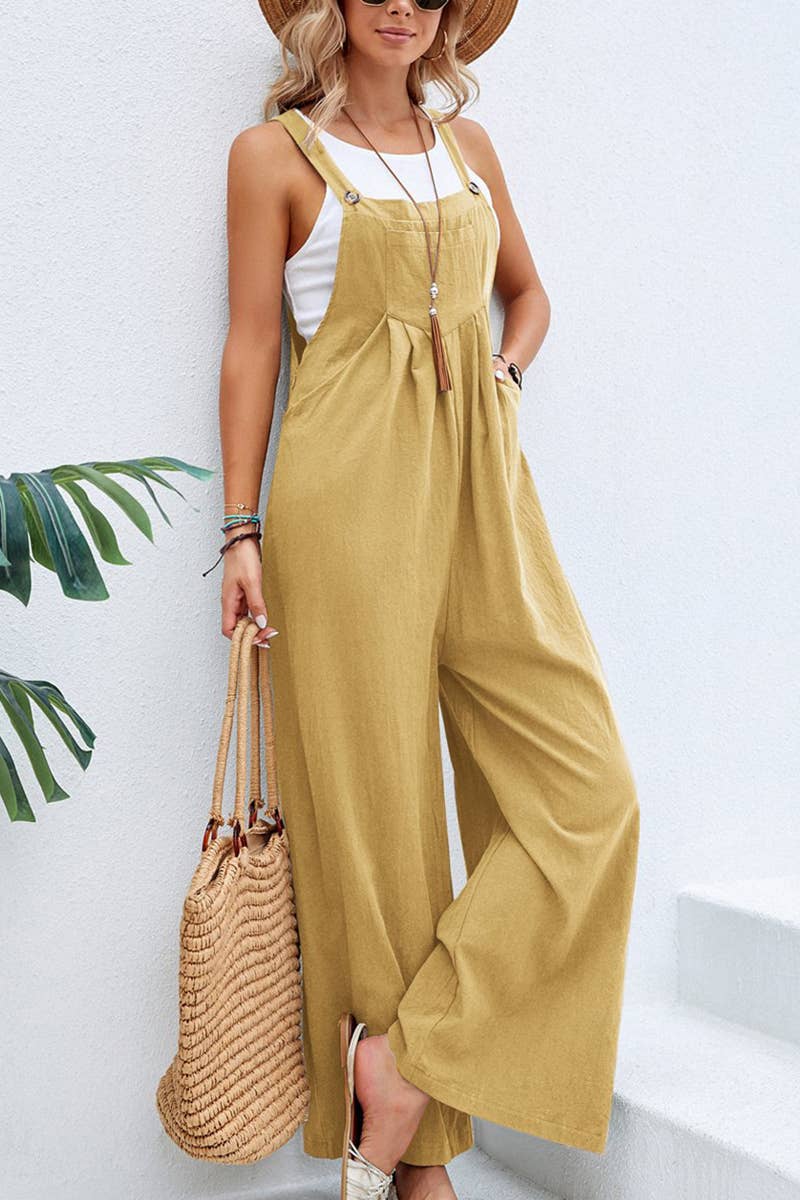 Lily cotton jumpsuit