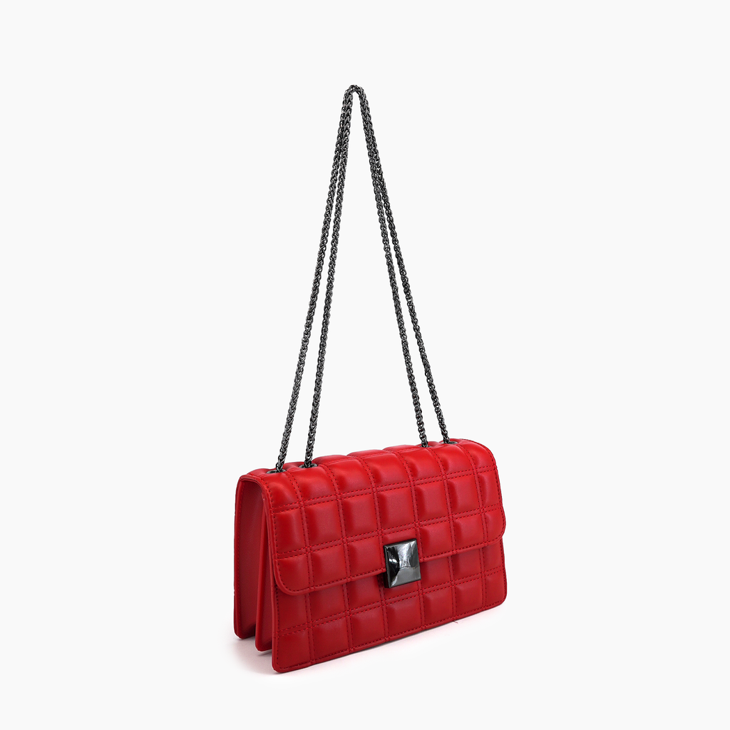 Emma Bubble Quilted Crossbody Bag Elegant Fashion Tote Women