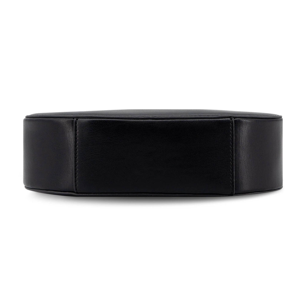 The Halo Bow Vegan Leather Charmed Clutch Bag