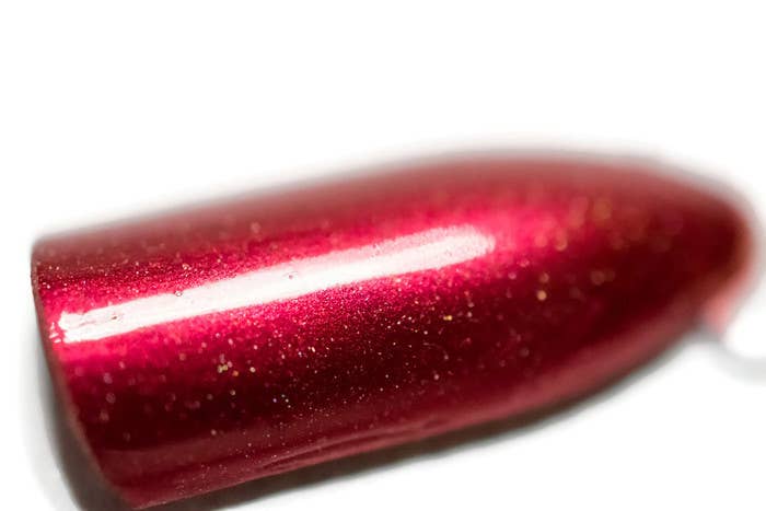 Traverse City ~ Nail Polish Holographic Red Toxin Free Vegan