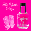 Flip Your Flops ~ Nail Polish neon pink All Natural Vegan Eco