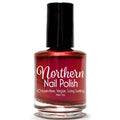 Traverse City ~ Nail Polish Holographic Red Toxin Free Vegan