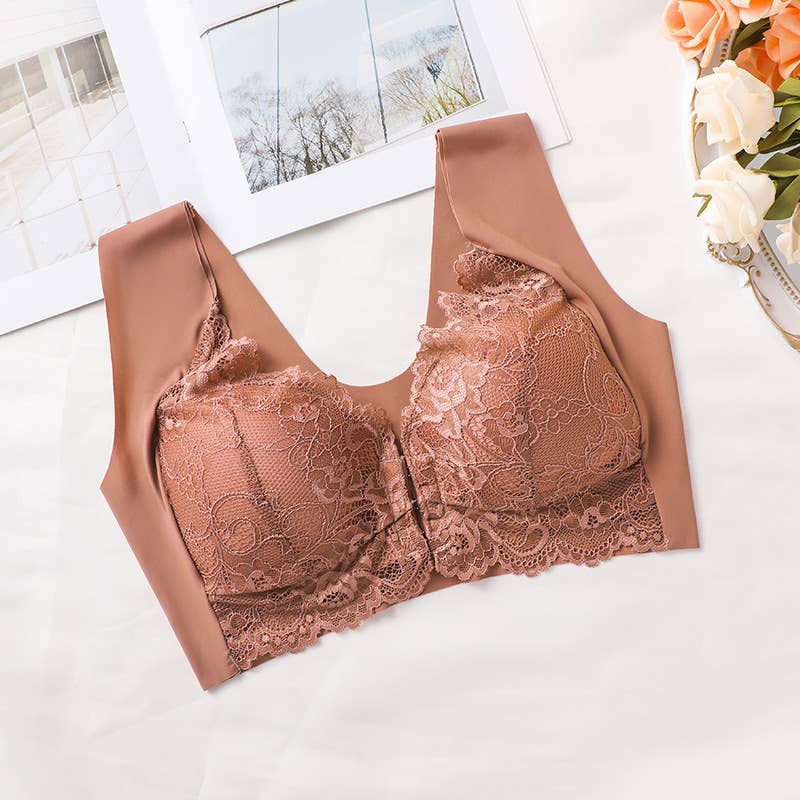 Back Push-Up Push-Up Bra With Front Buckle