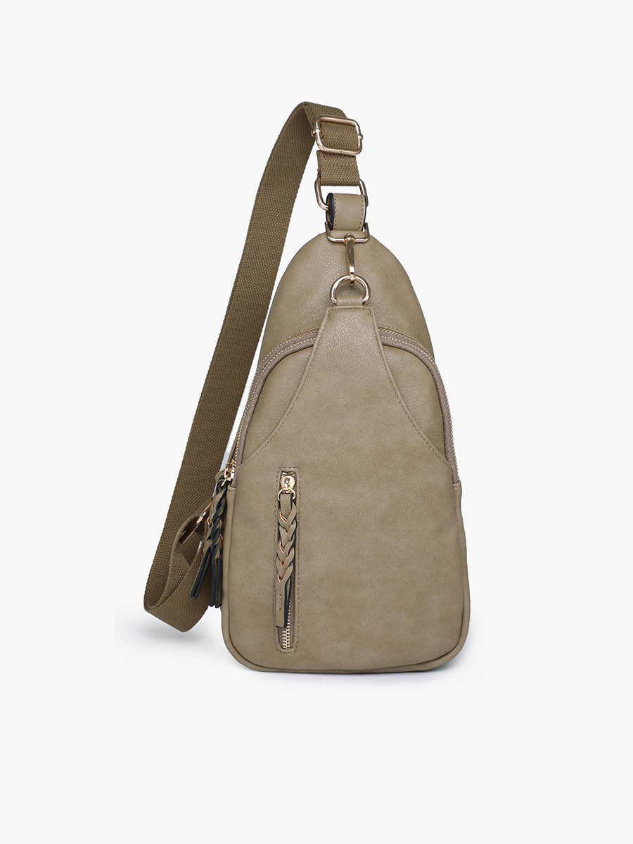 M2342 Nikki Dual Compartment Crossbody Sling Bag