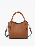 M2533 Ruby 3-Compartment Satchel w/ Dual Handles