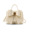 Lisette Bowtie Ostrich Women's Crossbody Bag