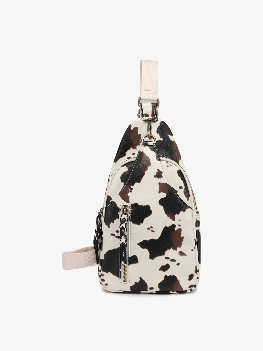 M2342 Nikki Dual Compartment Crossbody Sling Bag