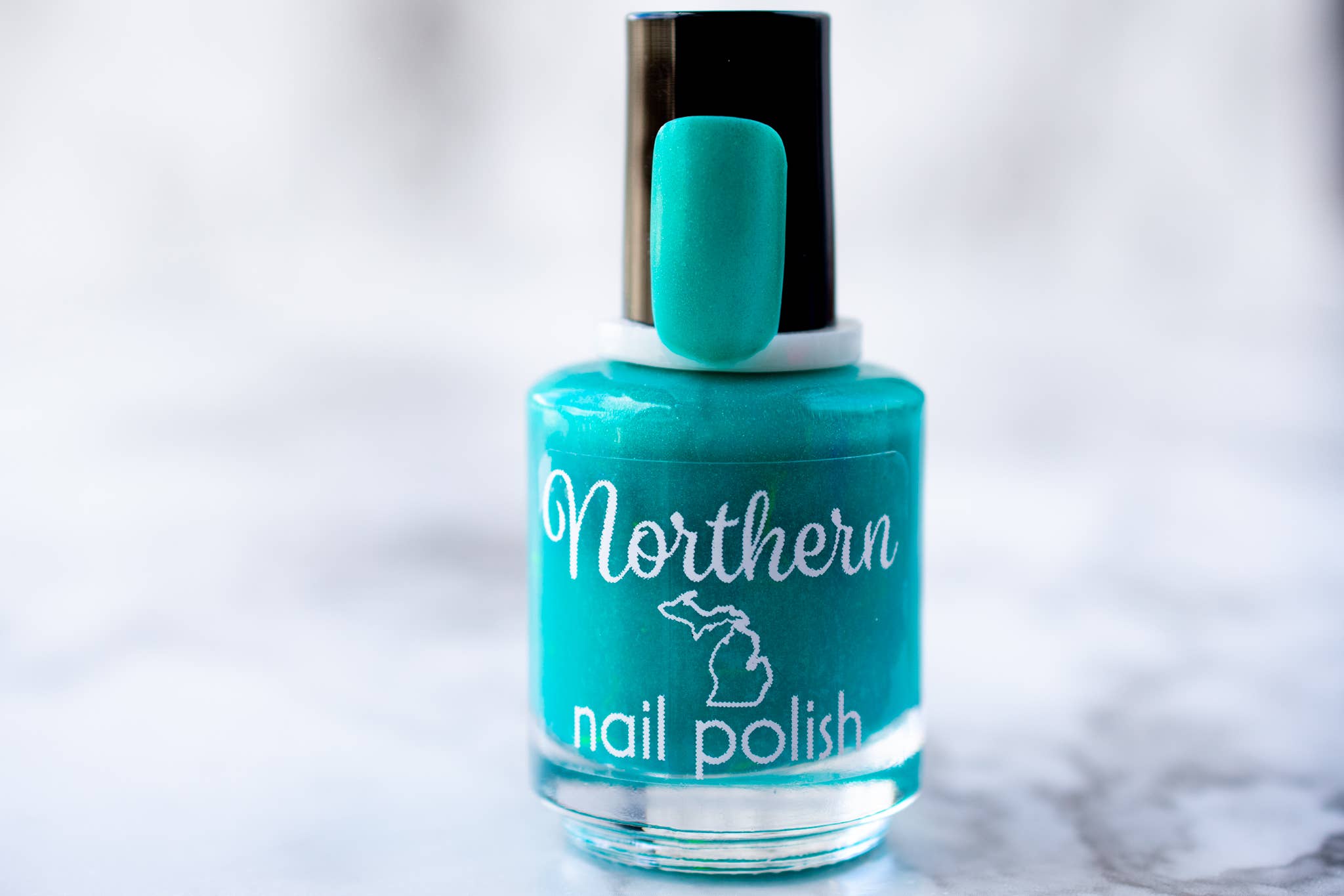 Torch Lake ~ Nail Polish Turquoise Vegan Toxin Free Eco Beauty