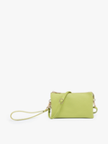 M013 Riley Monogrammable 3 Compartment Crossbody/Wristlet