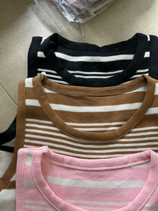 Knit Tank Top Sleeveless Vest