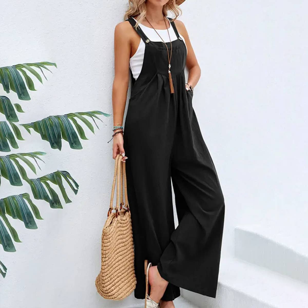 Lily cotton jumpsuit