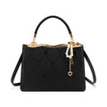 Amara Embossed Heart Top Handle Crossbody Bag