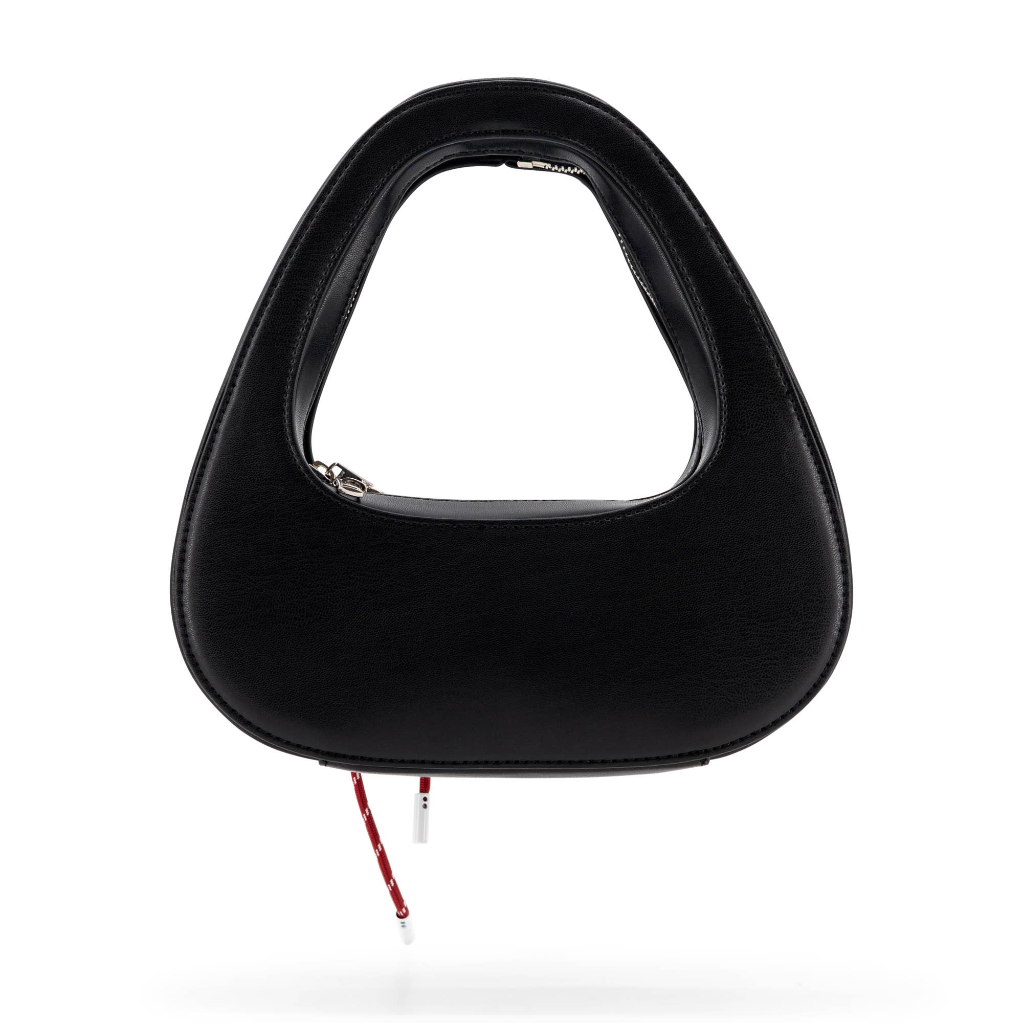 The Halo Bow Vegan Leather Charmed Clutch Bag