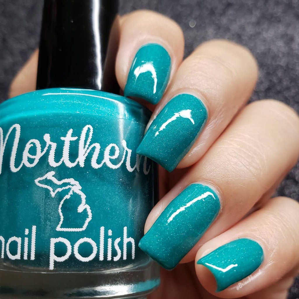 Torch Lake ~ Nail Polish Turquoise Vegan Toxin Free Eco Beauty