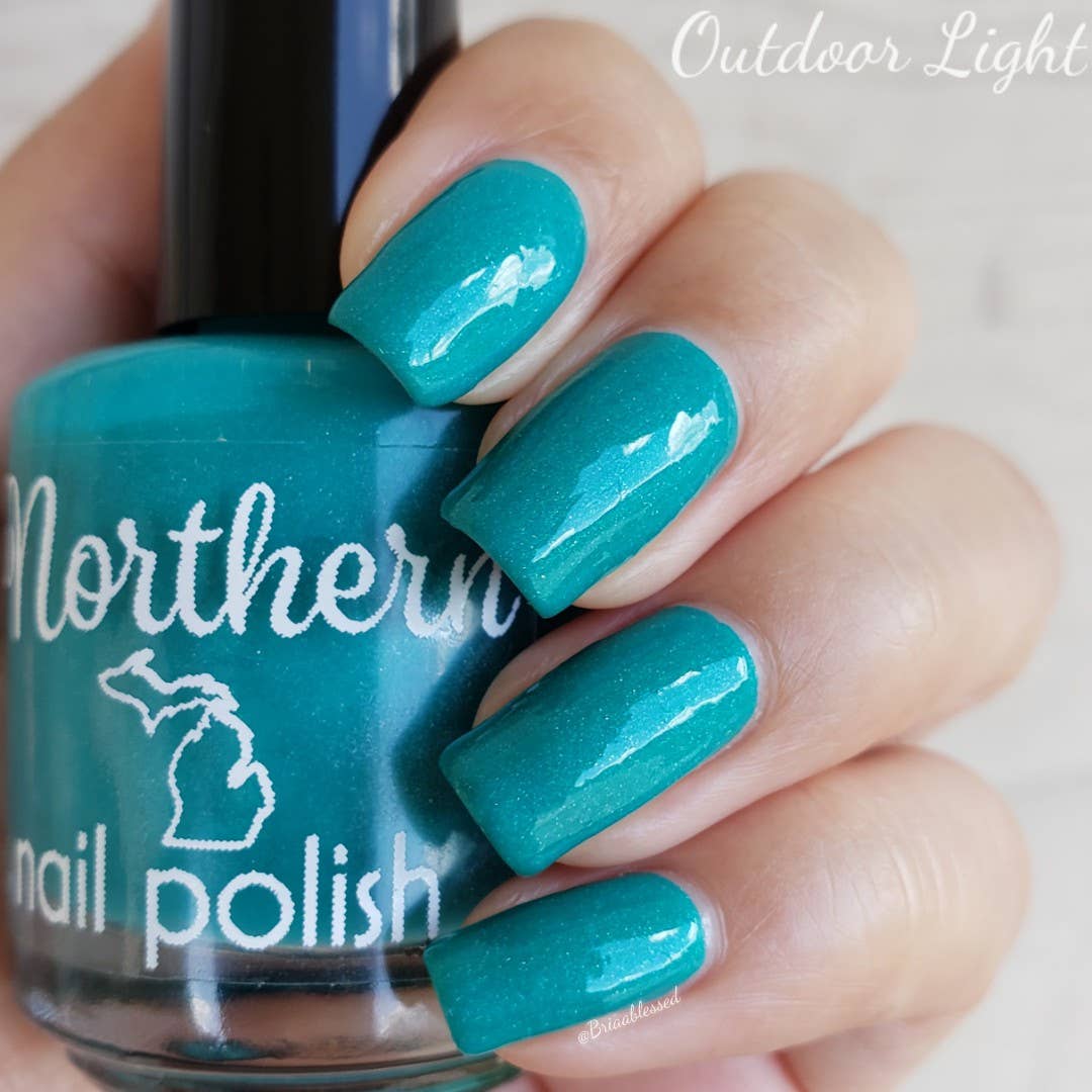 Torch Lake ~ Nail Polish Turquoise Vegan Toxin Free Eco Beauty
