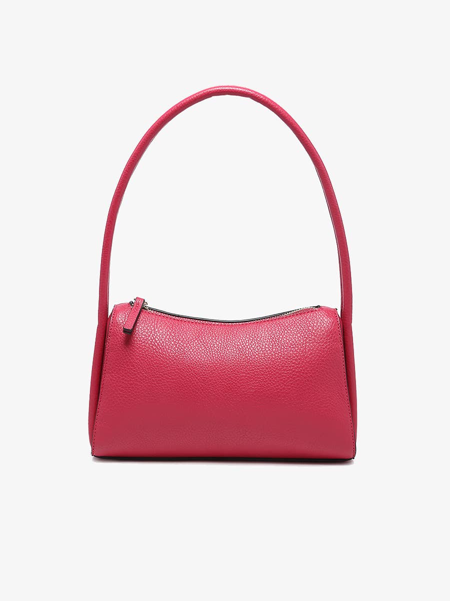 M2785 Leona Top Zip Baguette Shoulder Bag