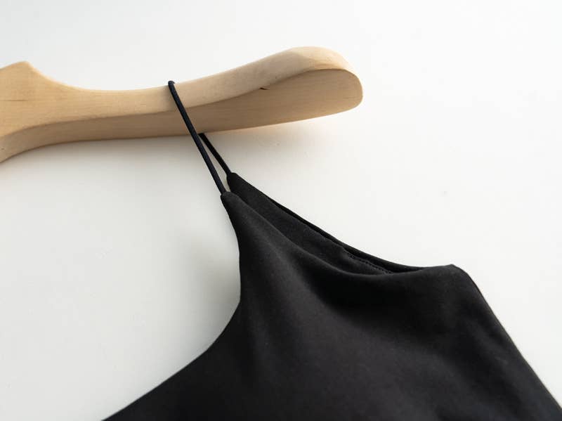 Cotton blend camisole daily regular basic self bra tank top