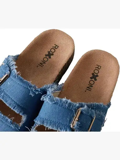 Roxoni Denim Sandals