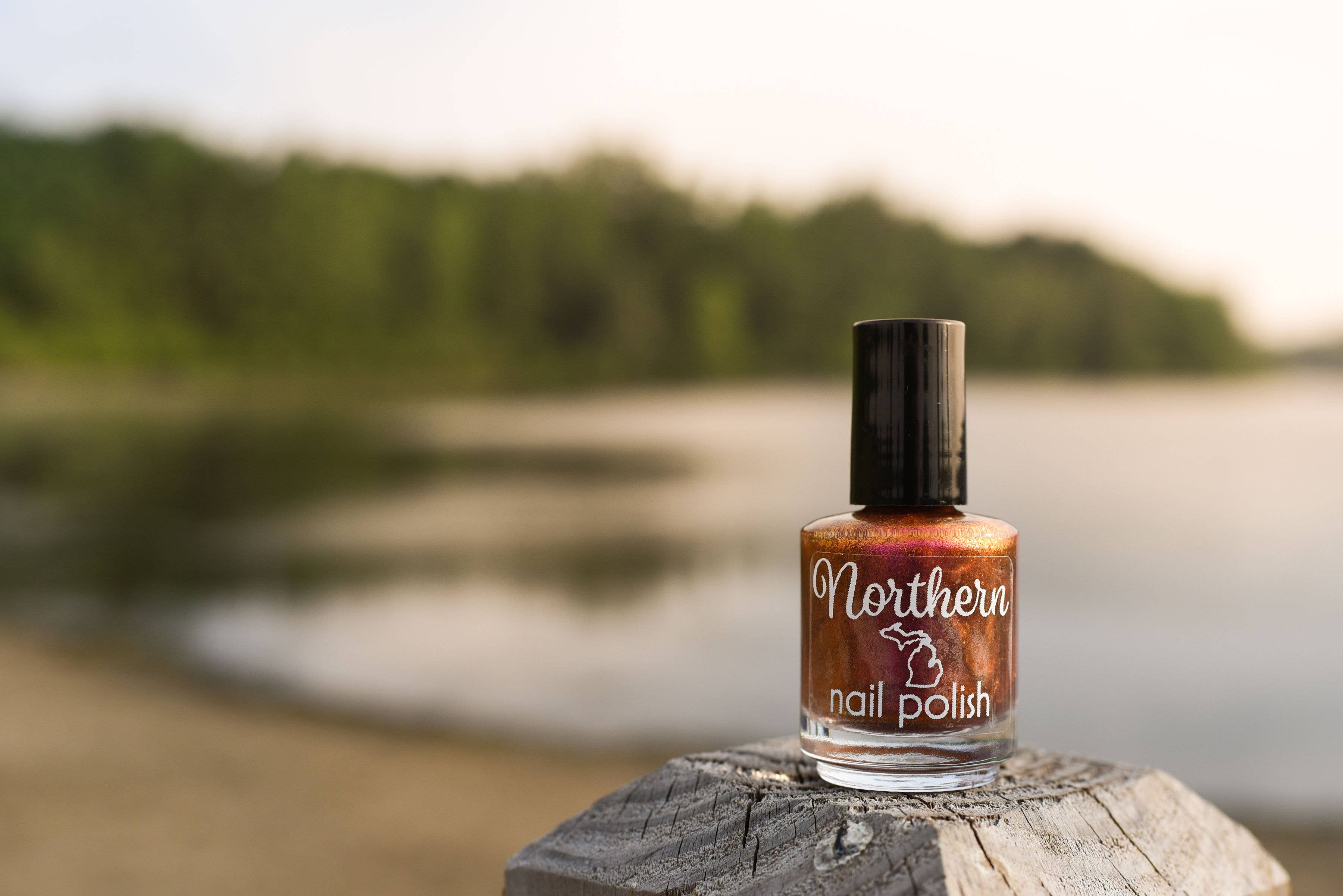 Sunsets on the Lake ~ Nail Polish Multi Pink-Bronze Eco Beauty