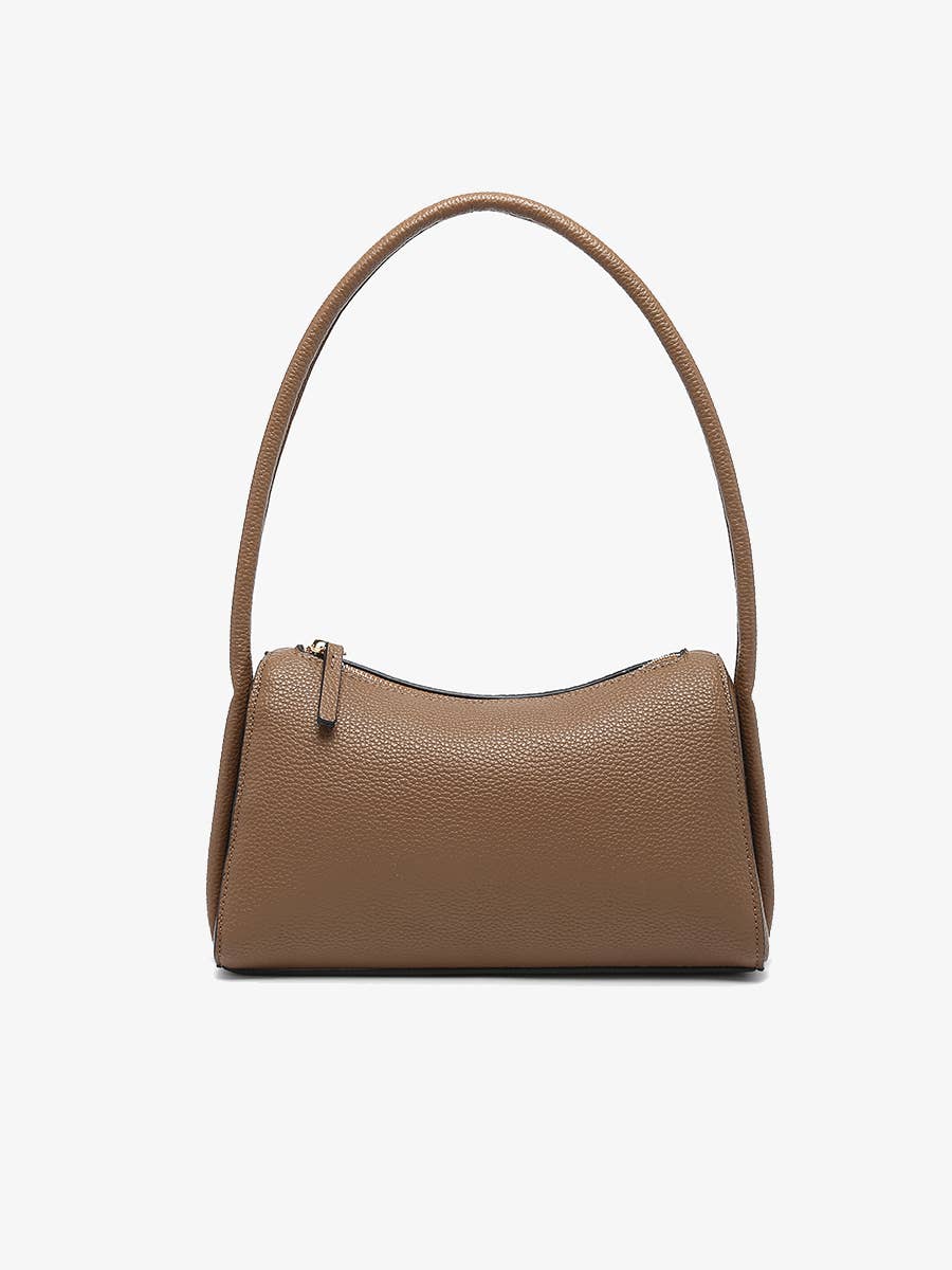 M2785 Leona Top Zip Baguette Shoulder Bag