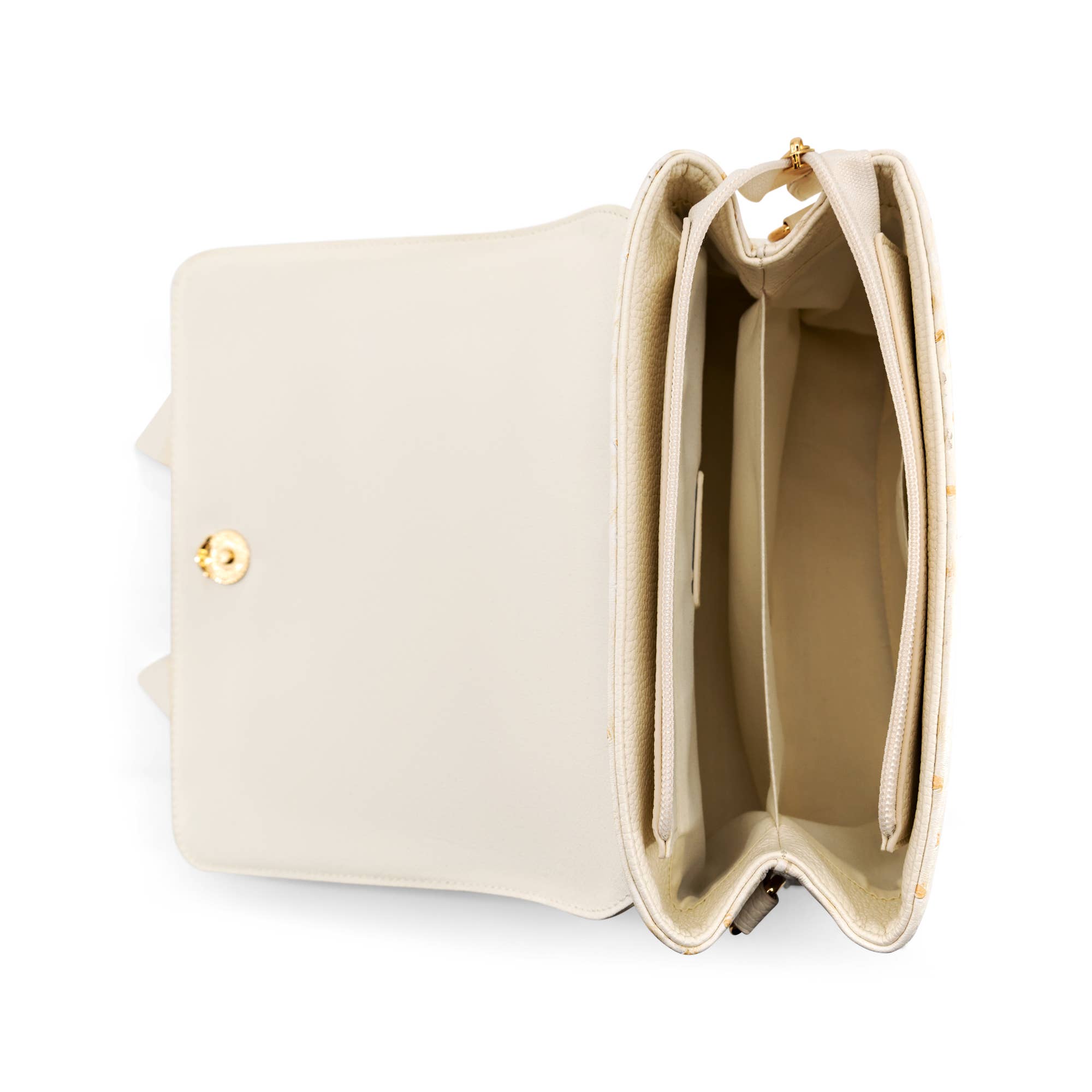 Lisette Bowtie Ostrich Women's Crossbody Bag