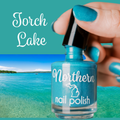 Torch Lake ~ Nail Polish Turquoise Vegan Toxin Free Eco Beauty