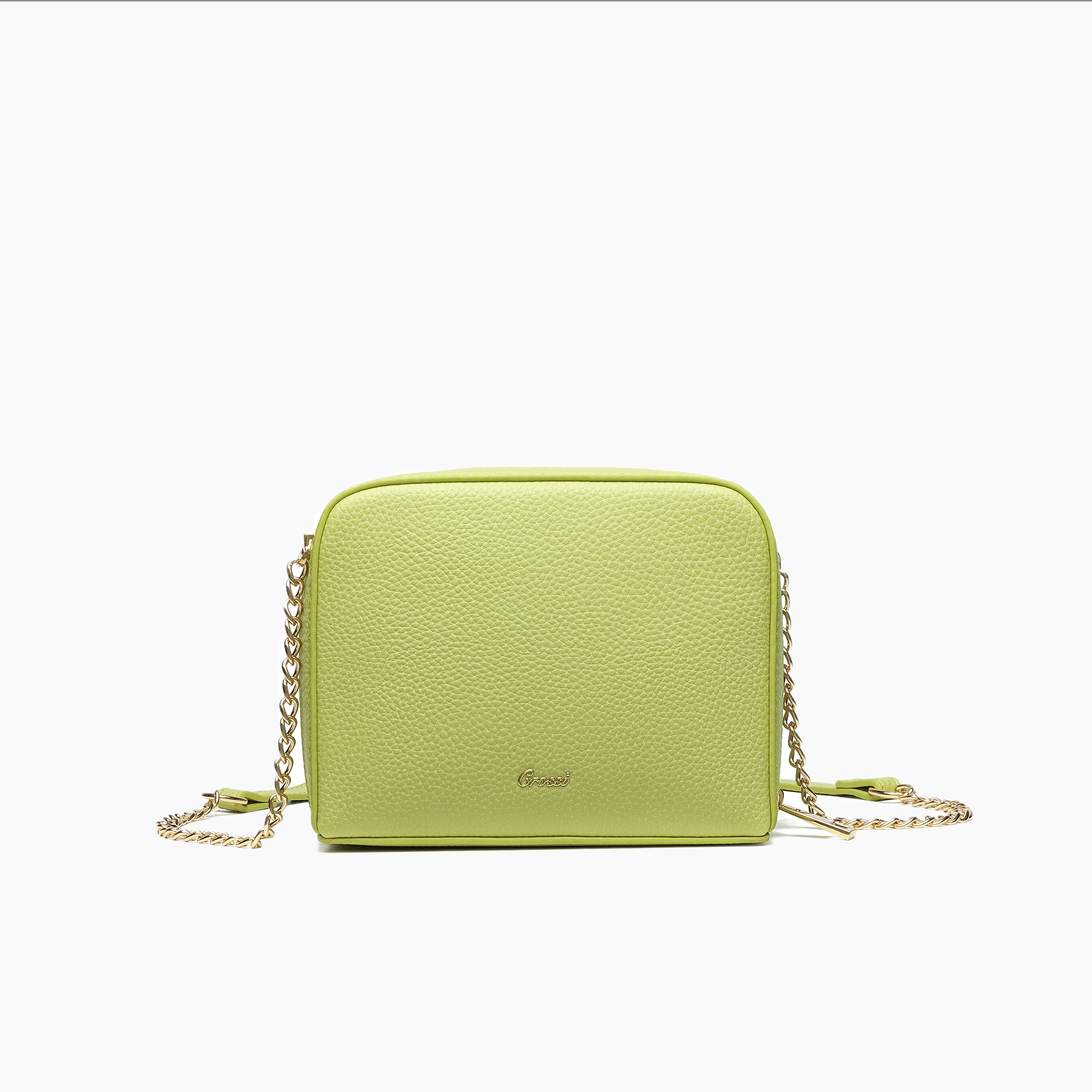 Women's Vegan Leather Long Strap Chloe Bow Mini Crossbody