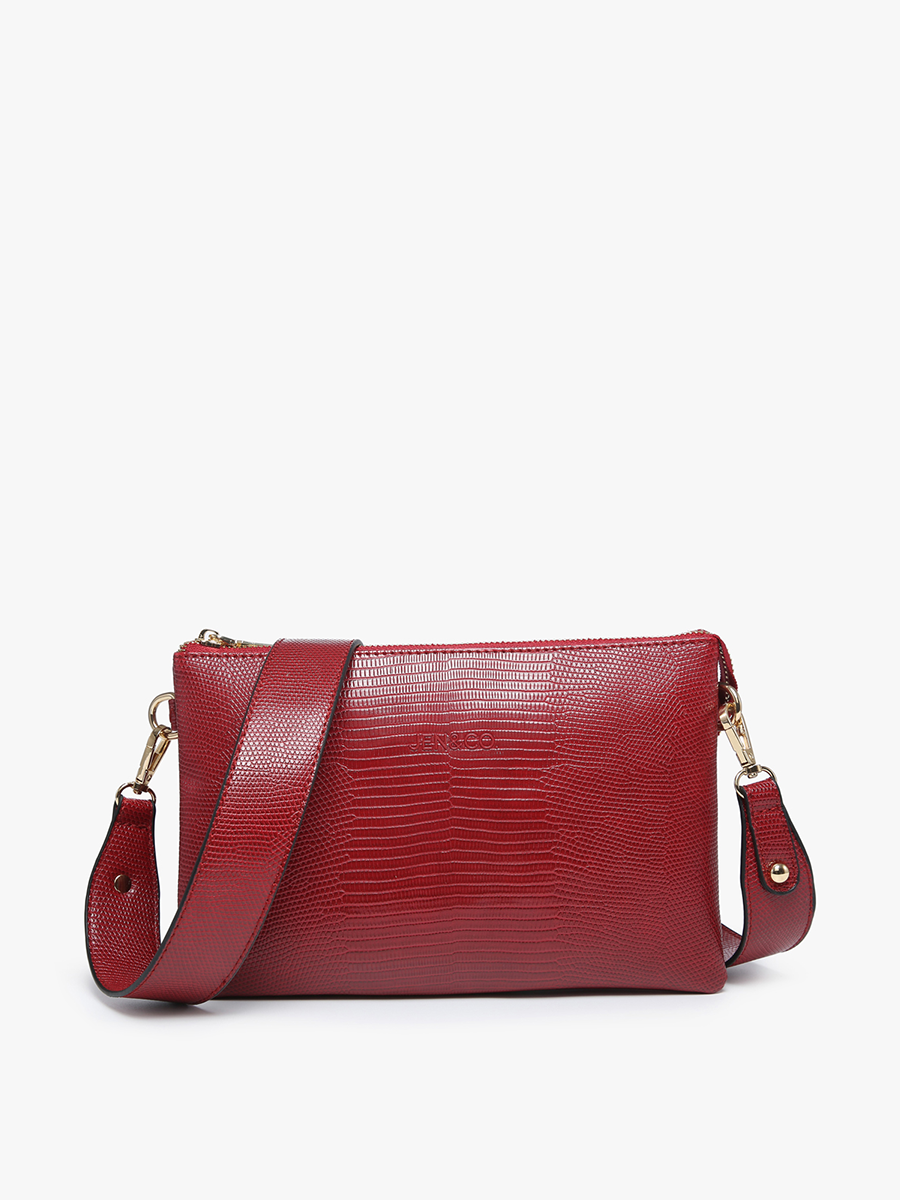 M2056LZ Izzy Lizard Crossbody Bag – Chain Strap