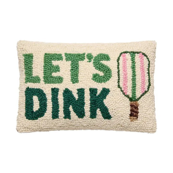 Peking Handicraft Pillow Let's Dink