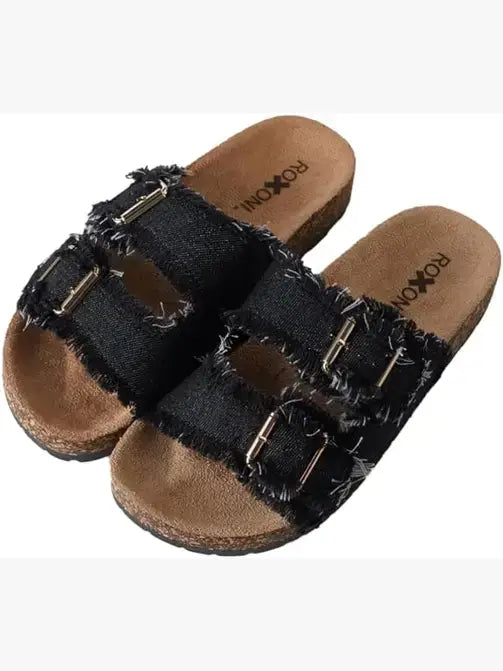 Roxoni Denim Sandals