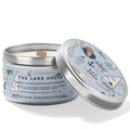 The Lake House Wooden Wick 11 oz Tin Candle
