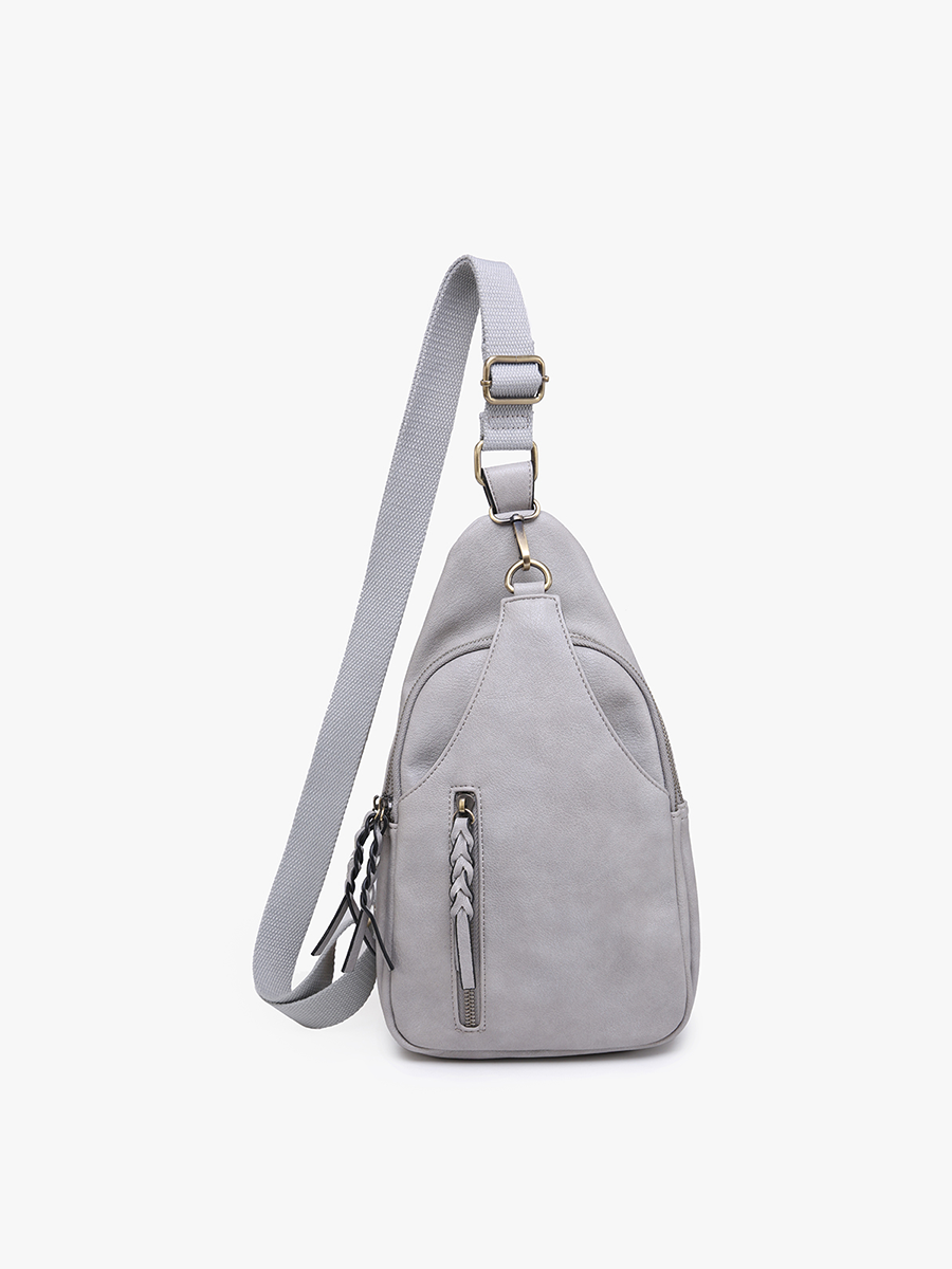 M2342 Nikki Dual Compartment Crossbody Sling Bag