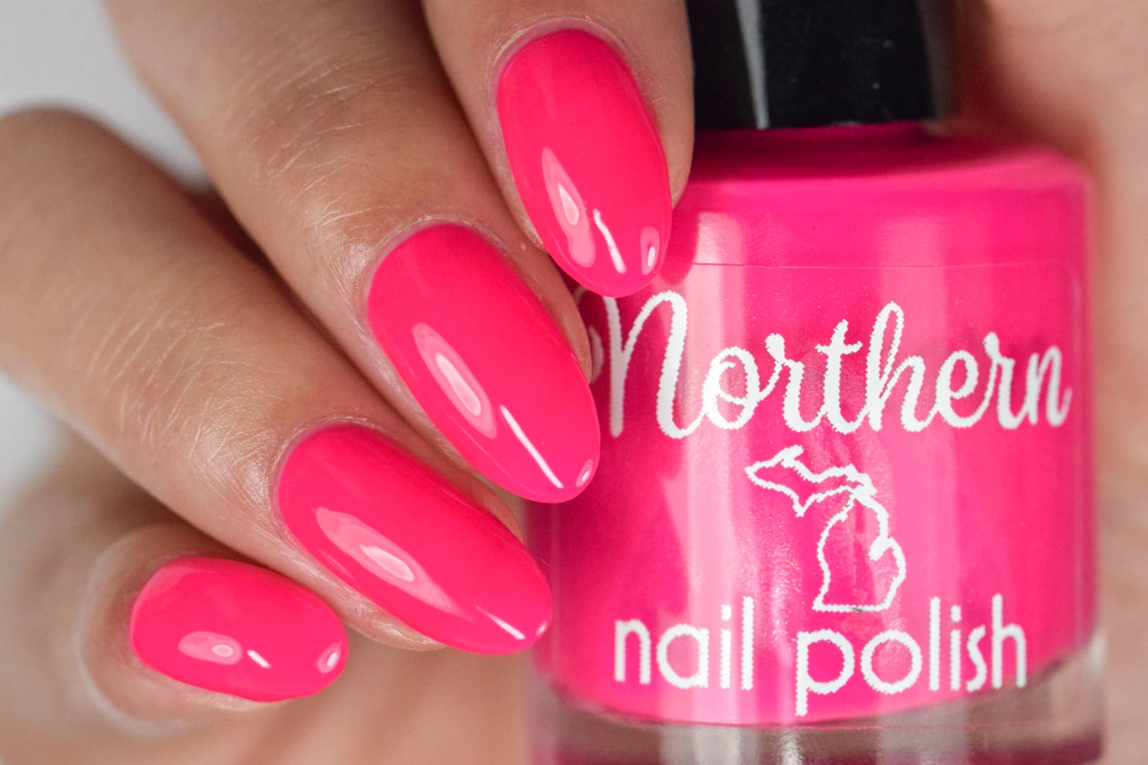 Flip Your Flops ~ Nail Polish neon pink All Natural Vegan Eco