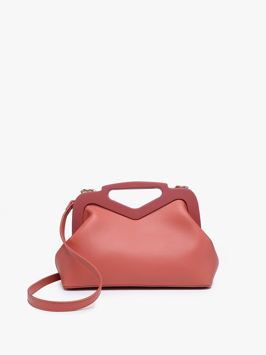 EH2251 Remy Pleated Frame Bag w/ Chain Strap