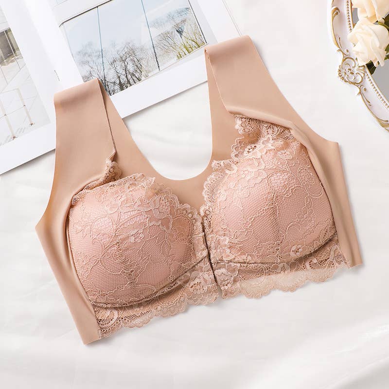Back Push-Up Push-Up Bra With Front Buckle