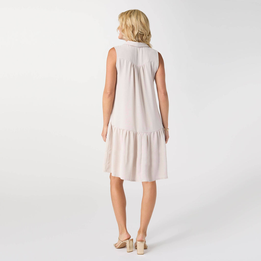 Rowan Sleeveless Collar Dress