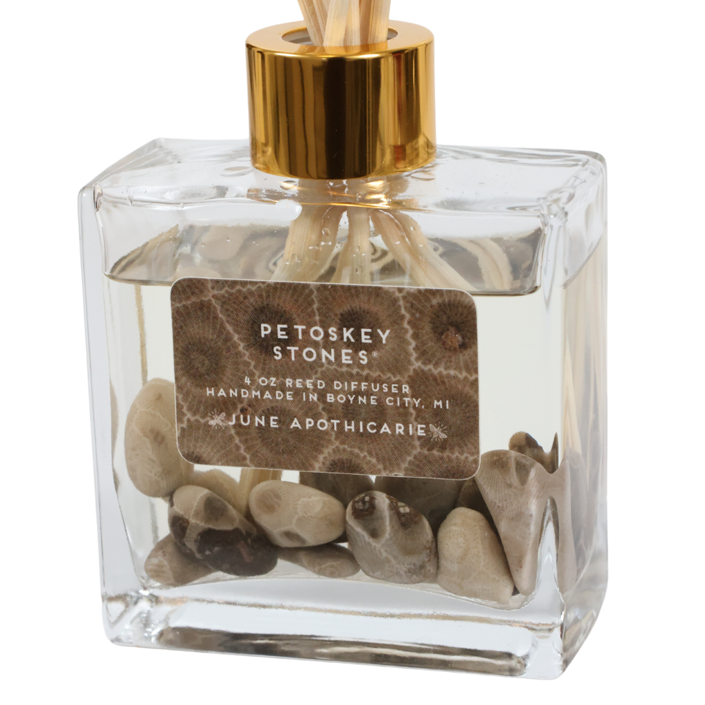 Petoskey Stones® 4 oz Luxury Reed Diffuser- Michigan